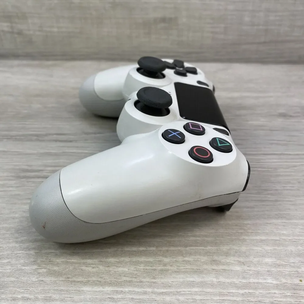 Sony Dualshock 4 CUH-ZCT1E White Handheld Wireless Controller For PlayStation 4